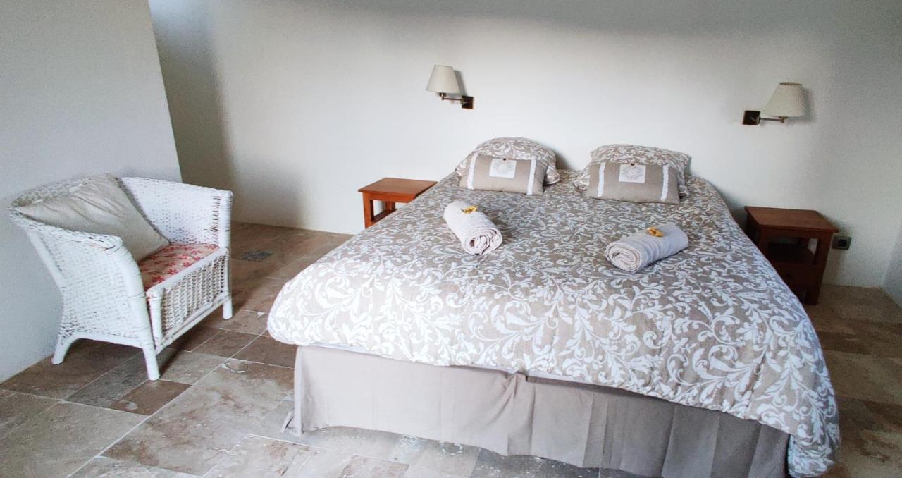 Superbe Chambre Avec Terrasse, Parking Prive, Jardin, Calme, Climatisation, 10 Mn Pont Du Gard #7 Apartment Rochefort-du-Gard Exterior photo